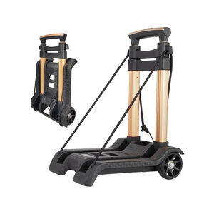 BAOYU Portable petite plate-forme chariot main plat Transport chariot pliable chariot à bagages chariot - Product Image 2