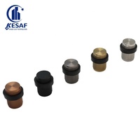 OEM - Butée de porte ronde moderne anti-collision, installation au sol, 2 ans de garantie, acier inoxydable 304 solide