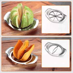 Home and Kitchen <b>Fruit</b> <b>Tool</b> Stainless Steel Apple Corer Slicer Cutter <b>Fruit</b> Slicer - Product Image 4
