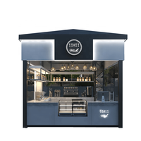Présentoir extérieur de haute qualité, 10 pièces, conception de stand pour snacks et détail