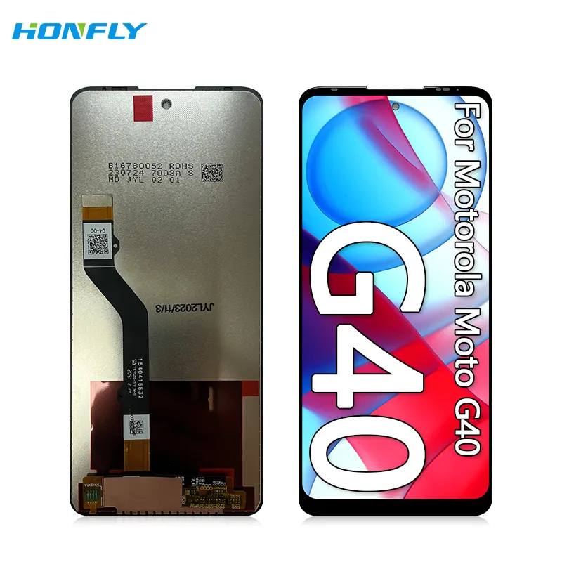 Honfly 6,8 "nuevo teléfono móvil LCD para Motorola Moto G40 G51 G60 G60s LCD pantalla táctil reemplazo de pantalla