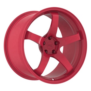 Lantas Five Spoke Chrome Black For16 17 18 19 20 21 22 23 24 25 26 pulgadas Ruedas de coche 5x5x120 112 Llantas forjadas - Product Image 3