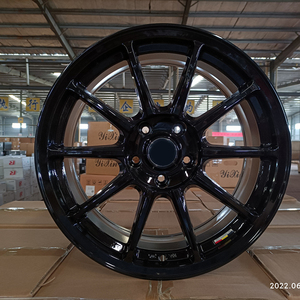 Ab75943 <span class=keywords><strong>Janet</strong></span> 18 inch aftermarket xe rim PCD 5x100-120 18x8.0j bánh xe 30-35 mét bù đắp với màu đen đầy đủ lớp phủ Mag - Product Image 2