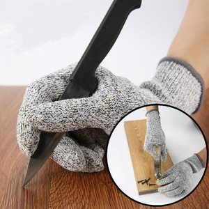 Gants de protection <span class=keywords><strong>anti</strong></span>-<span class=keywords><strong>coupure</strong></span> et <span class=keywords><strong>anti</strong></span>-rayures en HPPE de niveau 5, résistants aux déchirures, pour la découpe du verre et la <span class=keywords><strong>cuisine</strong></span>, en stock chez le fabricant - Product Image 5