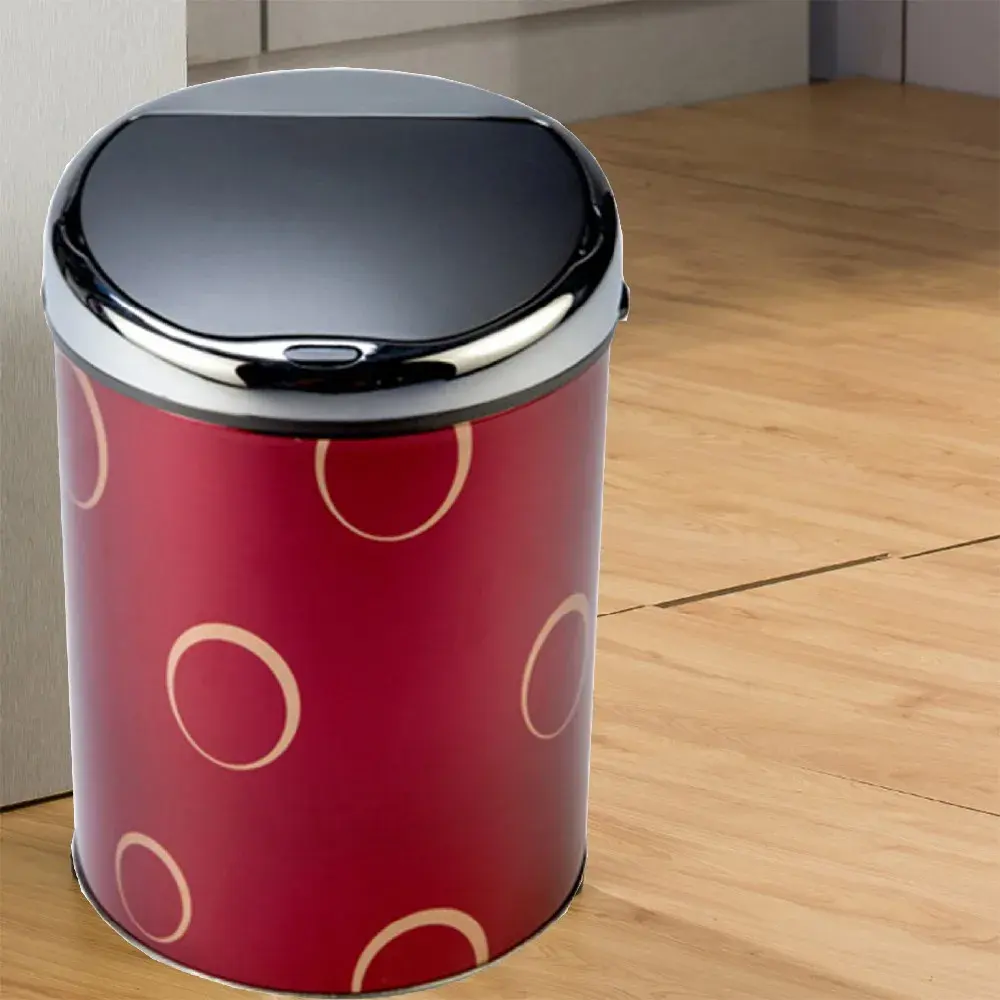 Automatic Sensor Trash Bin Garbage Can Stainless Steel Dustbin Touchless Trash Can Kitchen Smart Waste Bin