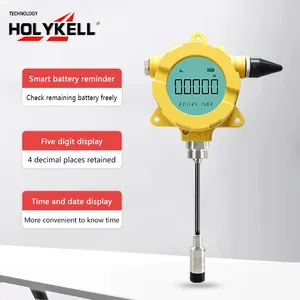 Holykell 4g Lora Lorawan Wireless Water Fuel Tank Liquid Level Sensor Transmitter