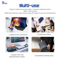 Extensor de Pantalla para Portátil de 13.3, 14, 15.6, 16 y 17.3 Pulgadas, Mini Monitor 2k 4k con Pantalla Táctil LED, Monitor Portátil para Juegos con Puerto Tipo-C