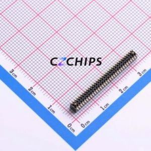 MLE-132-01-G-DV-A Pin Socket SMD,P=1mm Connector ( Pitch: 1mm )( Row Spacing: 1mm )( Mounting Type: Vertical Mount ) - Product Image 2