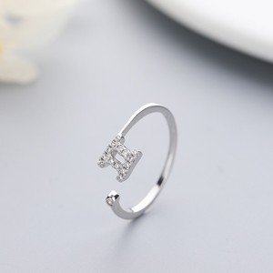 미니멀리스트 쥬얼리 간단한 얇은 조디악 로그인 925 스털링 실버 조디악 stackable - Product Image 5