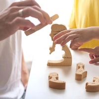 Puzzle Potret Keluarga Kayu yang Dipersonalisasi 2 hingga 5 Nama Tema Cinta Hadiah Ulang Tahun Pernikahan Hadiah untuk Orang Tua Pasangan Natal