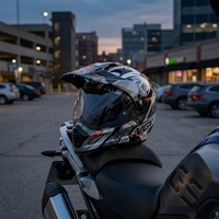 Casque de moto ABS à visière relevable, double visière, déverrouillage rapide, casque intégral, certifié 3C DOT