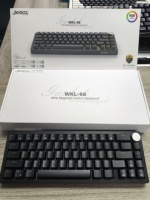 Clavier de jeu mécanique professionnel JEDEL 60 %, fixation Gasket, interrupteurs magnétiques à effet Hall, déclenchement rapide, taux de polling 8000 Hz