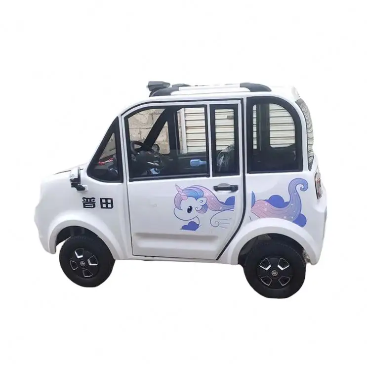 FOLDING CHEAP integral body High Speed Smart 4 Seat Electric Car for disabled adults