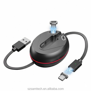 Cable de Carga Múltiple 2A, Cable de Carga Múltiple Retráctil 3 en 1, Cable de Carga Rápida, <span class=keywords><strong>Cargador</strong></span> USB C - Product Image 5