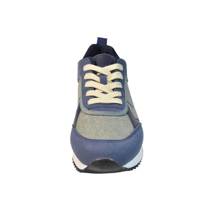 Zapatillas Deportivas para Hombre, Material con Certificación GRS, Zapatillas Deportivas de Alta Calidad, Moda Vegana, Cuero Negro - Product Image 4