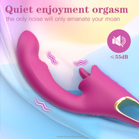 Vibrador con Lengua Vibrante y Función de Lamido para Mujeres