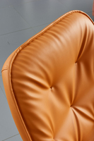 Fauteuils d'appoint en cuir Mingle Furniture, fauteuil relaxant, fauteuil de loisirs individuel, meubles de salon
