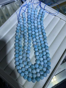Perles de Larimar Naturelles Premium, Bleu Océan, Motifé, Pierres Précieuses en Vrac, Fournisseur en Gros de République Dominicaine - Product Image 1