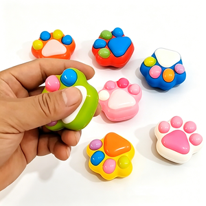 Juguete Antiestrés Sensorial Mini Pop <span class=keywords><strong>It</strong></span> de Patita de Gato, Burbujas para Presionar, para Niños y Adultos, Recuerdo de Fiesta de Bolsillo - Product Image 3
