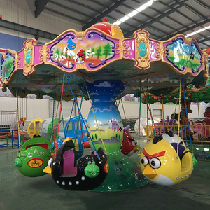Paseos en sillas voladoras al aire libre a la venta 16-36 asientos paseos en parque de atracciones con temática de Angry Birds - Product Image 2