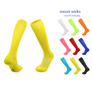 <span class=keywords><strong>Calcetines</strong></span> Deportivos Antideslizantes con Logotipo Personalizado al por Mayor, Fábrica ODM, <span class=keywords><strong>Calcetines</strong></span> de Fútbol para Hombre y Mujer con Suela de Rizo hasta la Pantorrilla - Product Image 2