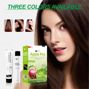Tinta per <span class=keywords><strong>Capelli</strong></span> Permanente Apple Pro Senza <span class=keywords><strong>Ammoniaca</strong></span> 60ml*2 con Ginseng Biologico per <span class=keywords><strong>Colore</strong></span> Duraturo e Copertura dei <span class=keywords><strong>Capelli</strong></span> Grigi - Ingrosso - Product Image 1