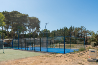 Terrain de padel standard avec verre trempé de 12 mm, terrain de padel panoramique