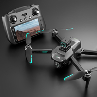 Drone professionnel S159 GPS 5G Wi-Fi 4K UHD avec double caméra, ESC en plastique, télécommande, UAV FPV Quadcopter RC Jouet