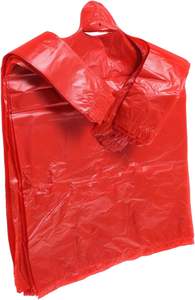 Bolsas de Basura de Plástico Grueso, Bolsas de Basura Rojas Tipo Chaleco, Versátiles para el Hogar, la Oficina, el Baño y Uso en Exteriores - Product Image 2