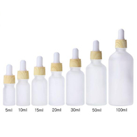 Flacon pompe en verre 20ml 30ml 40ml 60ml 80ml 100ml 120ml, pot à crème, flacon roll-on en verre, flacon compte-gouttes en verre pour cosmétiques