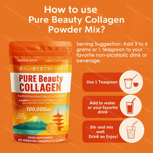 המקורי יופי קולגן אבקת לערבב 100,000 מ "ג טבעי עמוק-ים דגים ימיים תוספת קולגן יפן עבור אנטי אייג 'ינג - Product Image 3