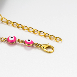 Bracelets porte-bonheur hamsa plaqué or, nouvelle collection, vente en gros, breloques tendance, œil maléfique, porte-bonheur - Product Image 6