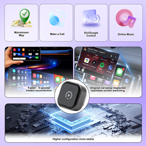 ตัวรับสัญญาณอัตโนมัติแบบแอนดรอยด์ไร้สายและกล่อง USB สำหรับเล่นในรถยนต์สินค้าใหม่ - Product Image 2