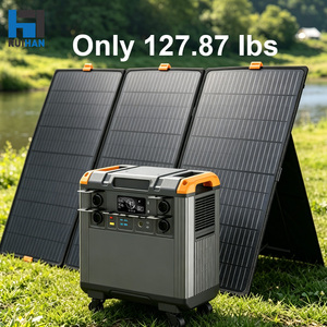 3000W Output 5376Wh Capacity Portable <b>Power</b> <b>Station</b> with EU Plug, 400W <b>Solar</b> Lifepo4 Battery 48v for Home Emergency - Product Image 1