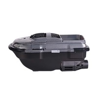 Bateau à appâts GPS Vulcan avec télécommande, portée de 500 m, capacité de charge de 3 kg, matériau ABS, fibre de carbone, batterie 5000 mAh pour la pêche à la carpe