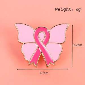 Pins <span class=keywords><strong>de</strong></span> Solapa y Cintas Rosas <span class=keywords><strong>de</strong></span> Concientización sobre el Cáncer <span class=keywords><strong>de</strong></span> <span class=keywords><strong>Mama</strong></span>, Insignias Metálicas con Logotipo Personalizado para Eventos <span class=keywords><strong>de</strong></span> Caridad, Recaudación <span class=keywords><strong>de</strong></span> Fondos, Regalos <span class=keywords><strong>de</strong></span> Broche - Product Image 5