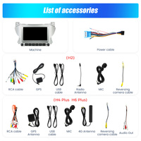 MEKEDE Système multimédia de voiture avec GPS intégré, radio, lecteur audio, Car-play, 6+128G pour Suzuki Alto 7 pouces 2009-2016