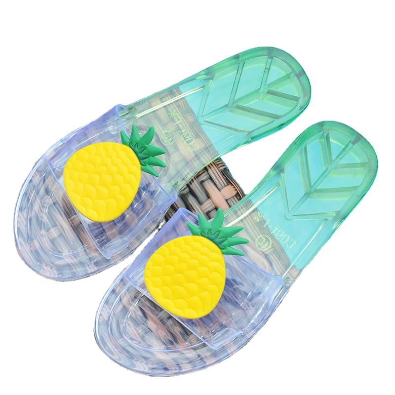 2021 high quality cute slipper fashion comfortable Children's sandals girls transparent slides