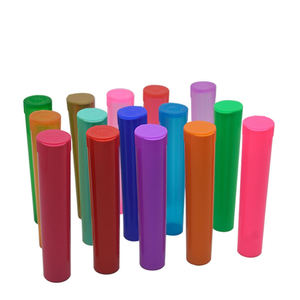 Tubo de Plástico Dorado de 0.5g/1g con Impresión Personalizada, Envase con Tapa Abatible, Venta al por Mayor - Product Image 2