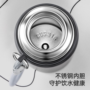Stainless Steel Thermos With Tea Water Separation 1000Ml For Travel Outdoor Car Use - Product Image 3