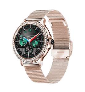 Nouvelle <span class=keywords><strong>montre</strong></span> <span class=keywords><strong>connectée</strong></span> pour femmes, écran IPS, pour appels, détection de la pression artérielle, <span class=keywords><strong>bracelet</strong></span> sport tendance serti de diamants, 7-14 jours - Product Image 2