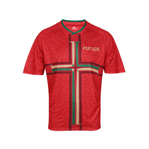 <span class=keywords><strong>Camiseta</strong></span> de Fútbol Personalizada con Estampado de Múltiples Selecciones, 48 Equipos Nacionales, Transpirable, Manga Corta, Ropa Deportiva Informal para Fanáticos - Product Image 1