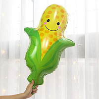 Cartoon fruit en groente aluminiumfolie ballon kinder verjaardagsfeestje decoratie