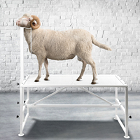 Support de traite de chèvre, prix de gros, support de coupe de bétail, support ou lit de chèvre pour tailler les sabots et tondre les moutons