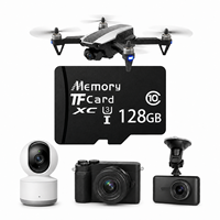 Proveedor de Tarjetas Micro TF de Plástico de Marca Blanca Personalizadas de 128GB/256GB/512GB/1TB, Grabación de Video 4K UHD, PC A1 A2, Lectura Rápida, Davlo