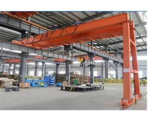 Pont roulant semi-portique BM, norme européenne, faible pression des roues, économie d'énergie, norme FEM, commande PLC - Product Image 4