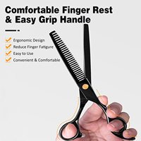 Meilleures ventes japon 440C ciseaux professionnels de coupe de cheveux amincissants ciseaux de coiffeur