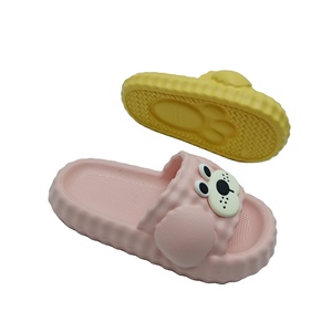 Sandalias antideslizantes Unisex <span class=keywords><strong>de</strong></span> moda <span class=keywords><strong>de</strong></span> verano, <span class=keywords><strong>Zapatillas</strong></span> <span class=keywords><strong>de</strong></span> <span class=keywords><strong>casa</strong></span> para niños con dibujos animados <span class=keywords><strong>de</strong></span> perros bonitos para niñas y niños - Product Image 4