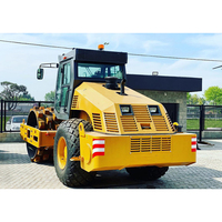 Compacteur vibrant à tambour unique Lonking CDM520A9 de 20 tonnes avec transmission hydroélectrique et cabine climatisée
