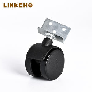 Moderno en forma de L 1,5 pulgadas placa de plástico sofá <span class=keywords><strong>silla</strong></span> <span class=keywords><strong>ruedas</strong></span> enchufables muebles perno Universal giratorio <span class=keywords><strong>ruedas</strong></span> de nailon silencioso duradero - Product Image 1